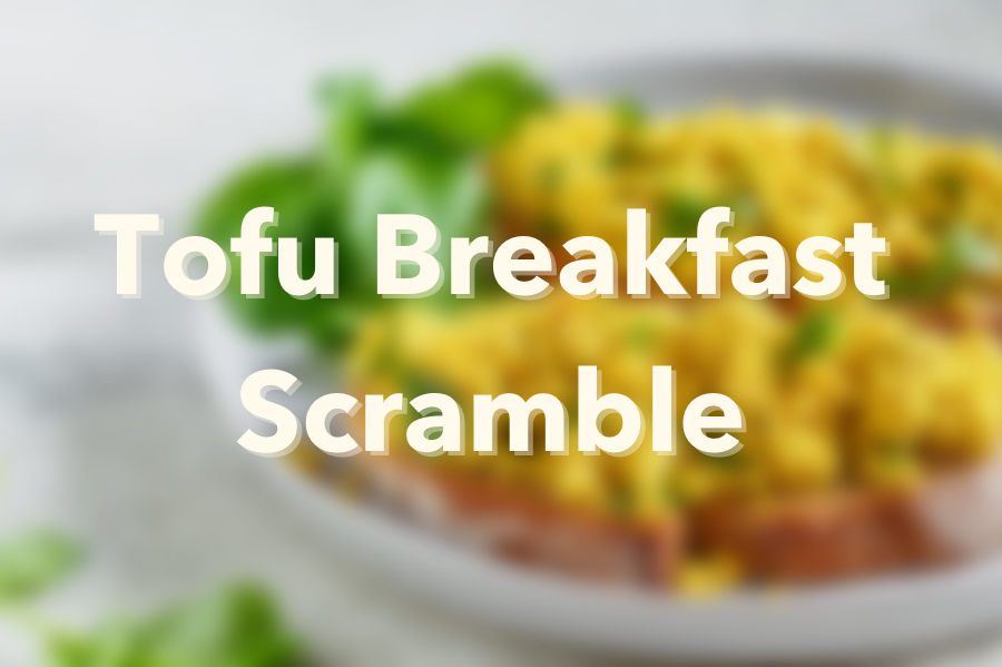 Tofu Breakfast Scramble – Nutrition For Longevity Meal Delivery
