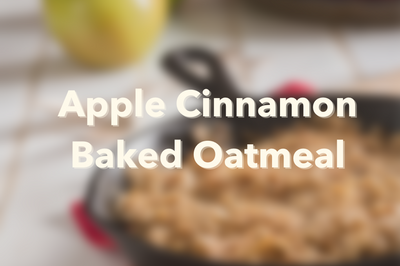 Apple Cinnamon Baked Oatmeal