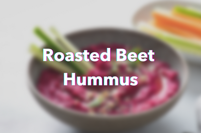 Vibrant Beet Hummus