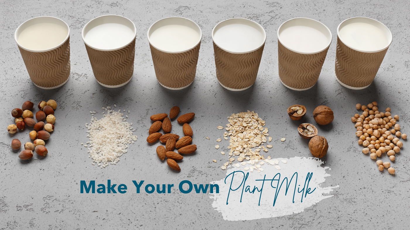 Make your own dairy-free plant milk