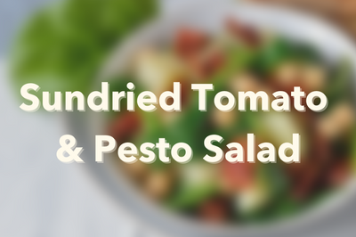 Pesto Salad with Sundried Tomatoes