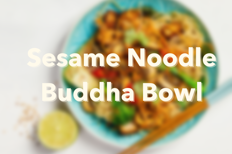 Sesame Noodle Buddha Bowl
