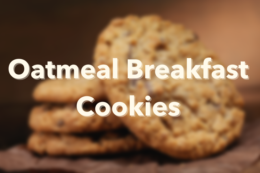 Oatmeal Breakfast Cookies!