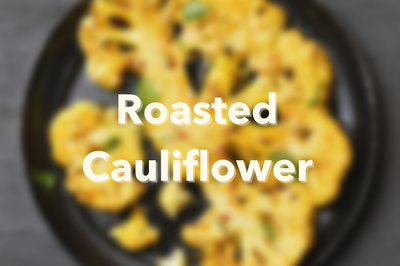 Simply Roasted Cauliflower
