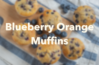 Gluten Free Blueberry Orange Muffins!