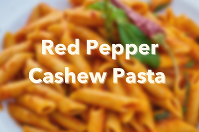 Red Pepper Cashew Pasta