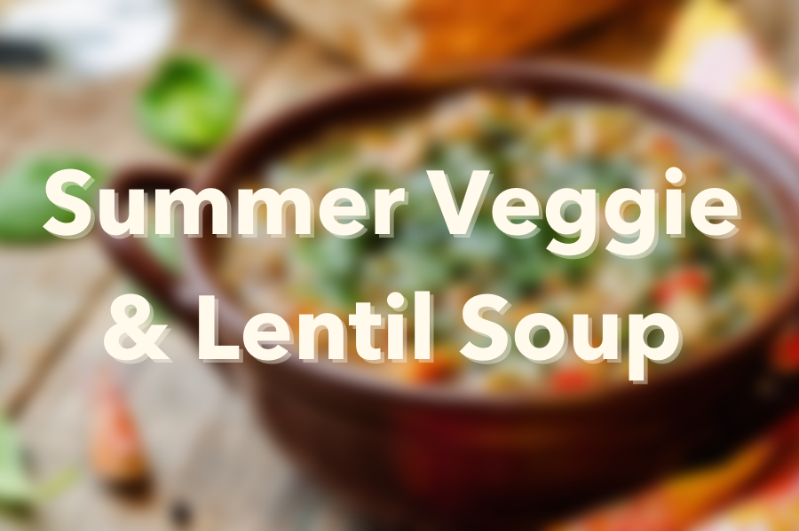 Veggie Lentil Soup!