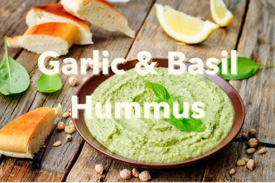 Garlic & Basil Hummus