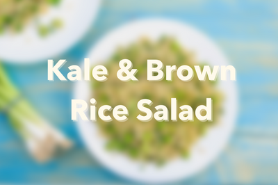Fall Kale & Brown Rice Salad