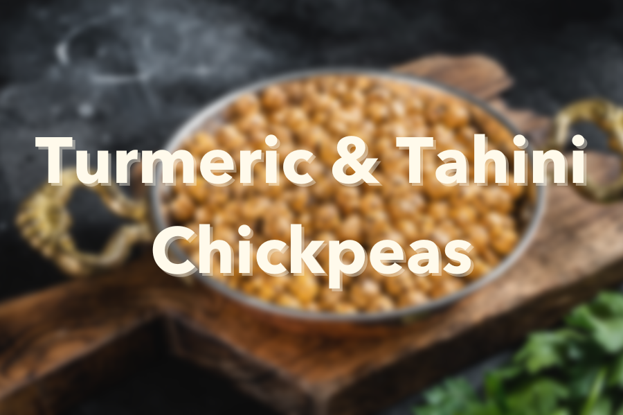 Turmeric & Tahini Chickpeas