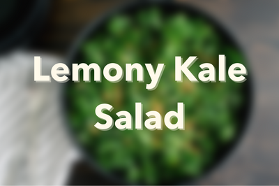 Lemony Kale Salad