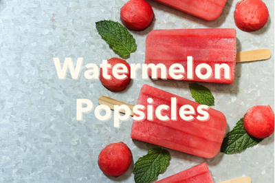 Watermelon Popsicles