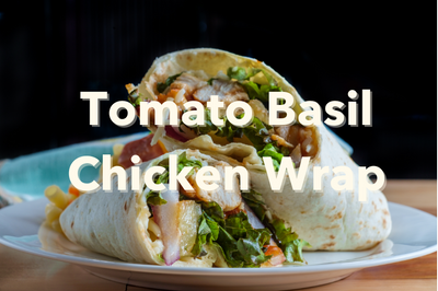 Tomato Basil Chicken Wrap