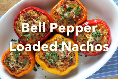 Bell Pepper Loaded Nachos