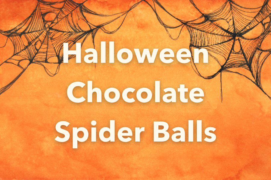 Halloween Chocolate Spider Balls!