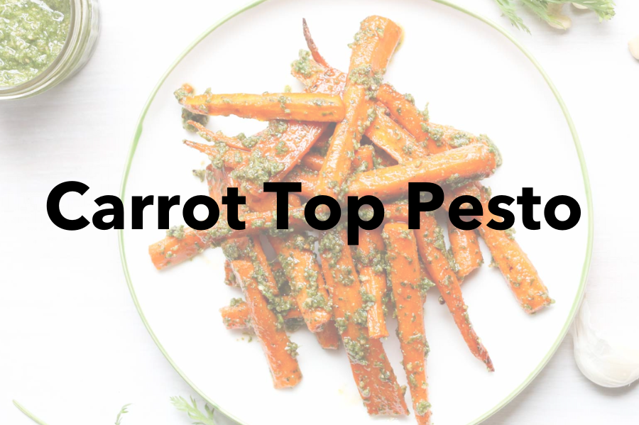 Sardinian Carrot Top Pesto