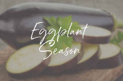 It's Eggplant Season! Here are Three Fun Recipes to Try!