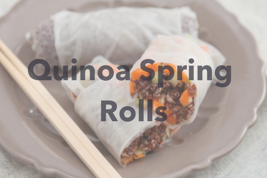 Quinoa Spring Rolls