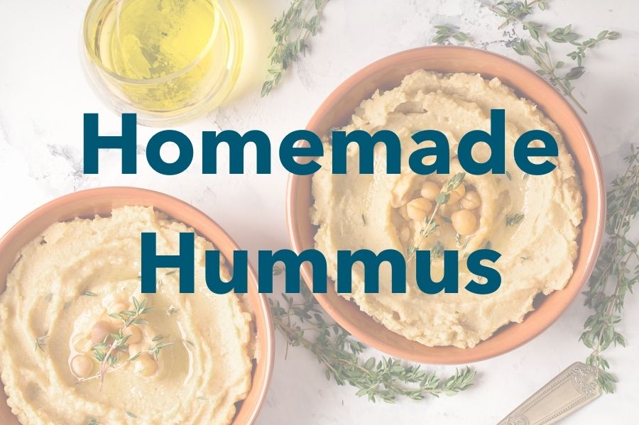 Tailgate Recipes Part 2: Homemade Hummus