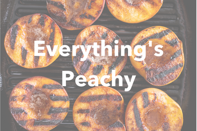Everything's Peachy Grilled Dessert